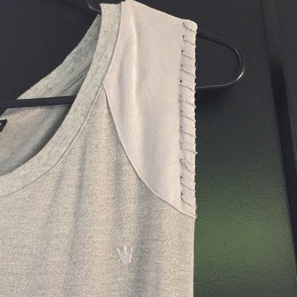 Lady Dutch Long Light Gray Dress - Picture 4 of 8